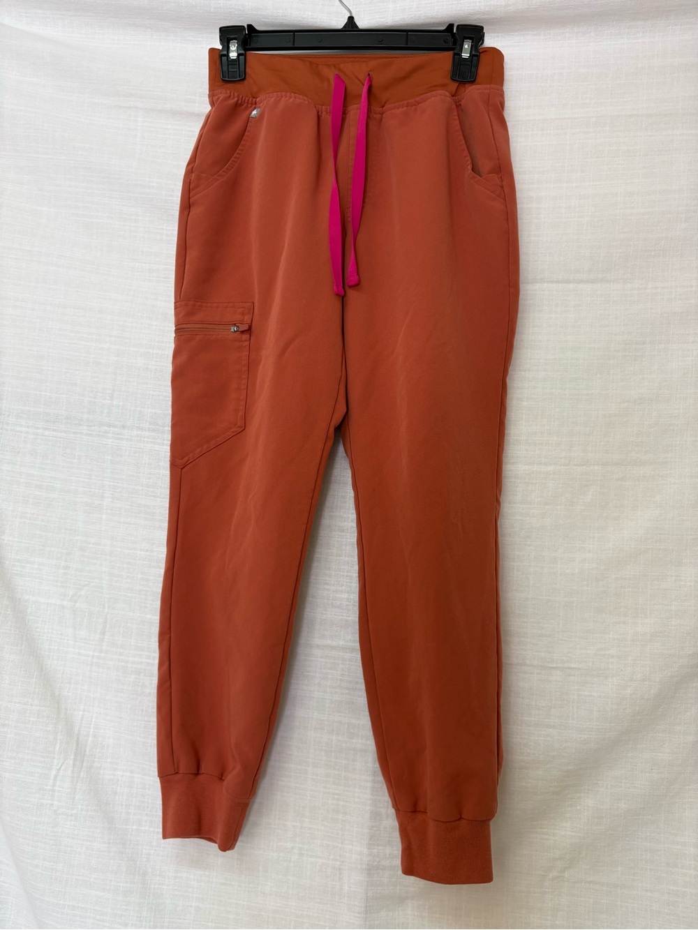 Figs Zamora High-Rise Jogger Scrub Pant Spiced Cider / Rust Size XS